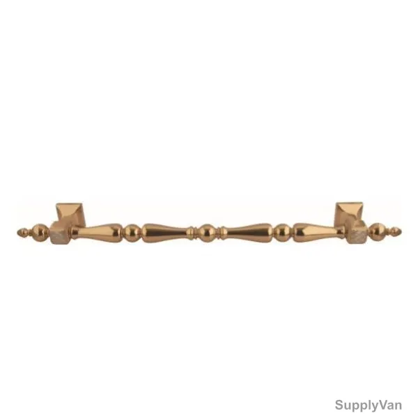 Doganlar Door Handle, Kaftan-4-lu, Brass, Gold Plated