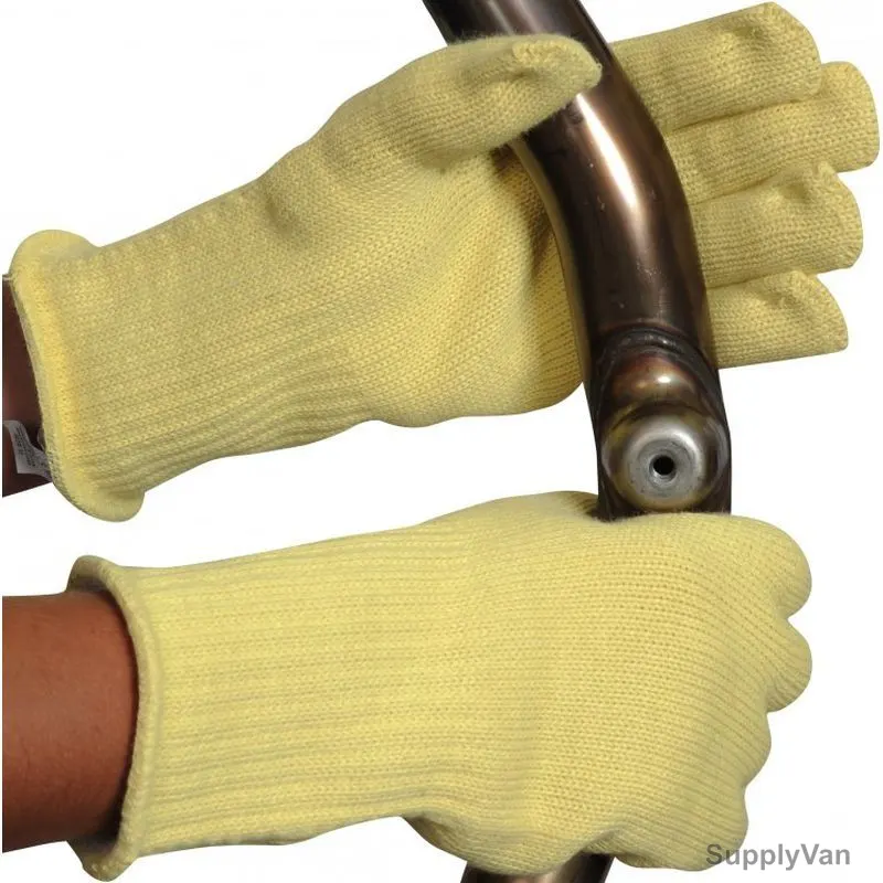 Kevlar High Heat Gloves, D134572821, L, Yellow
