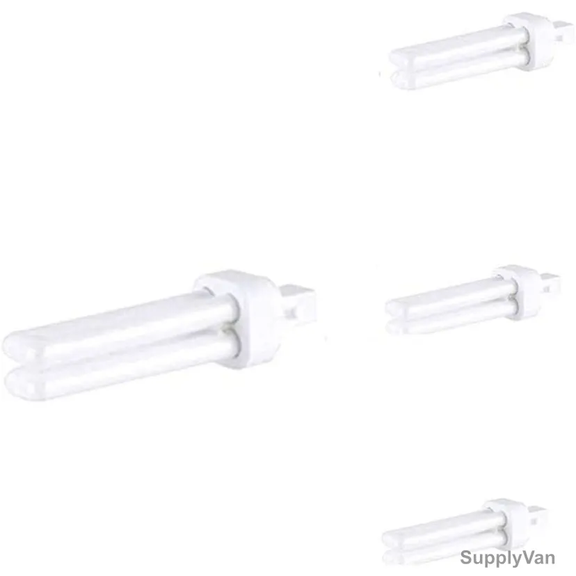 Osram Fluorescent Lamp, Dulux D, 18W, G24q-2, 6500K, Lumilux Cool Daylight, 4 Pcs/Pack