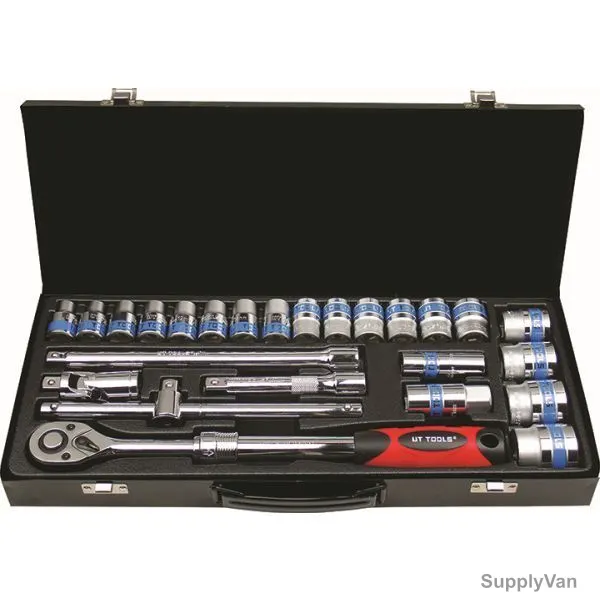 Ultimate Toolz Socket Set, UT425E, 25PCS
