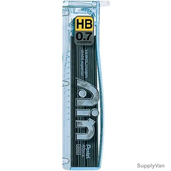 Pentel Hi-Polymer Pencil Lead, PE-C257-HB, 0.7MM, 10 Pcs/Pack