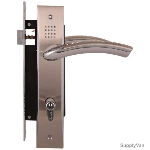 Fealty Door Lock, Zinc Alloy, Silver