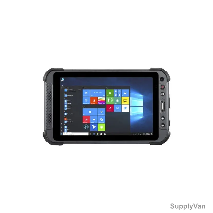 Runione Rugged Tablet, UW36, Windows 10, 8 Inch Display Size, 8GB RAM, 128GB Storage, Black — image 1