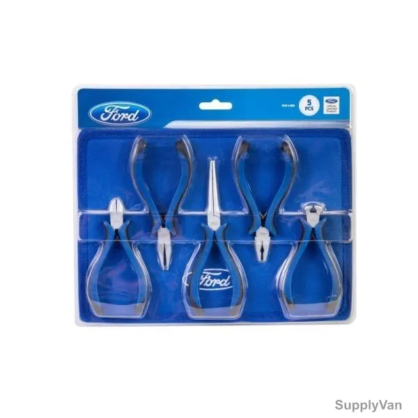Ford Miniplier Set, FHT-J-051, Black and Silver, 5 Pcs/Pack
