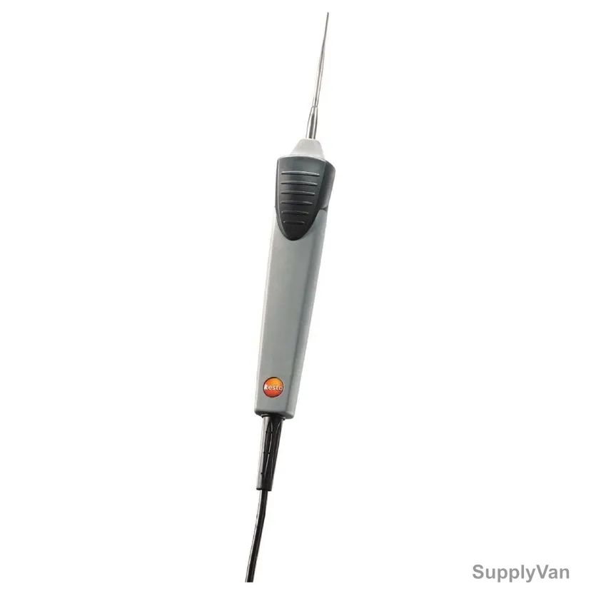 Testo TC Type K Immersion/Penetration Probe, 0602-2693, -60 to 800 Deg.C