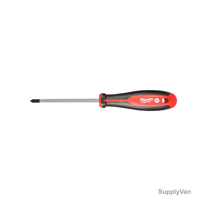 Milwaukee Tri-Lobe Screwdriver, 4932471788, Phillips, PH2 x 125MM