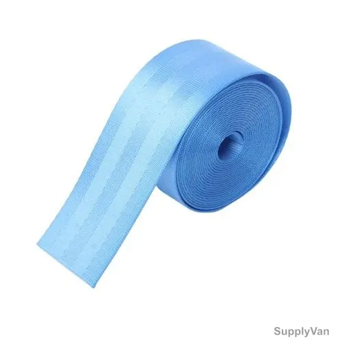 California Formula-T Car Seat Belt, Polyester, 3.6 Mtrs Length, Sky Blue — image 1