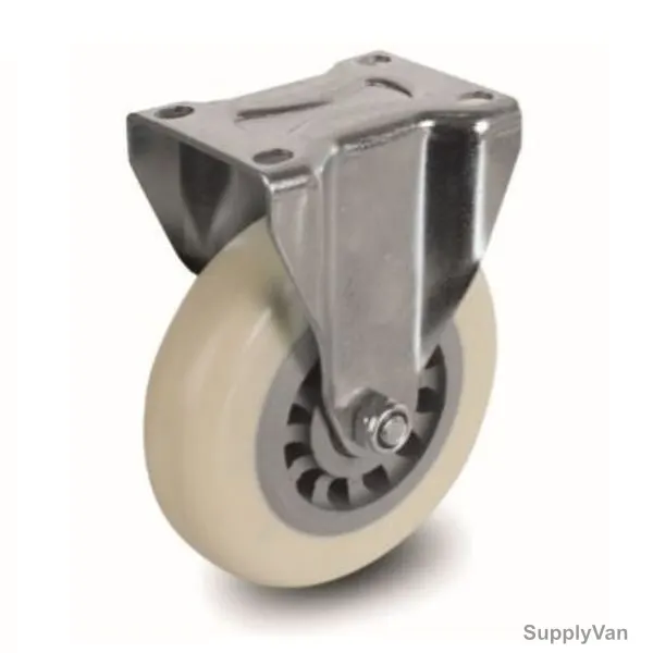Fix Plate Caster, 31100, Medium Duty, 10CM, 90Kg
