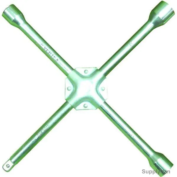 Vertex 4 Way Cross Wrench, VXCW-1912, 1/2 Inch