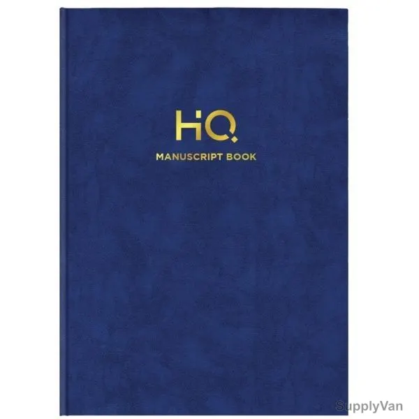Navneet Casebound Manuscript Book, NAV85835, A4, 192 Sheets, Blue