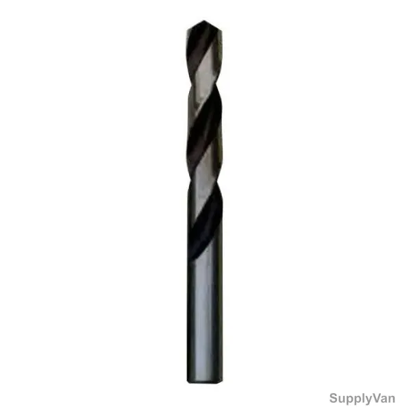 Clarke HSS 2-Flute Straight Shank Twist Drill Bit, 15.5MM Dia x 178MM Length, Black