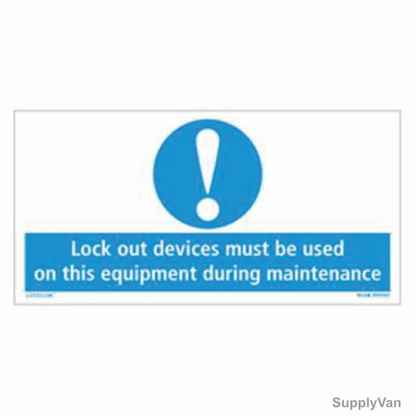 Loto-Lok Lockout Tagout Sticker, BWH-03, Vinyl, Horizontal, 150 x 300MM