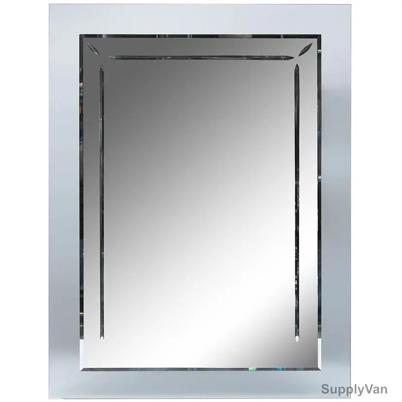 Argent Crystal Double Mirror, JY-140, Rectangular