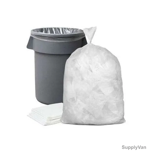 Snh Compostable Trash Bag, GB05C-1x10, Plastic, 95 x 120CM, White, 10 Pcs/Pack