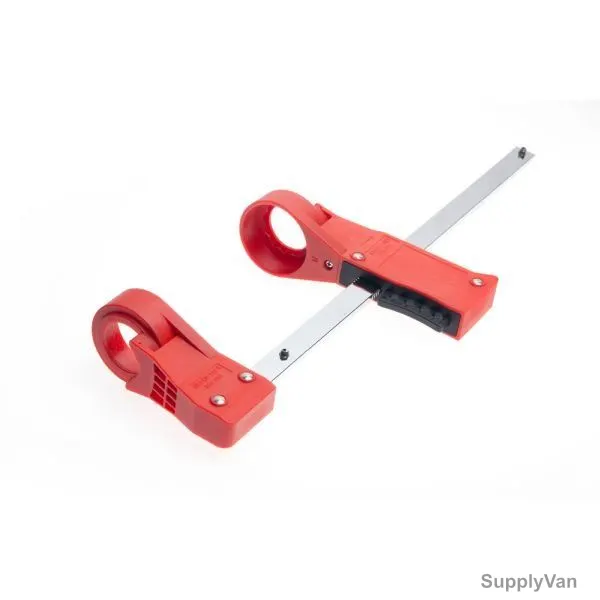 Blind Flange Lockout, FL-MD-3348, M, 33.3-47.8MM, Red