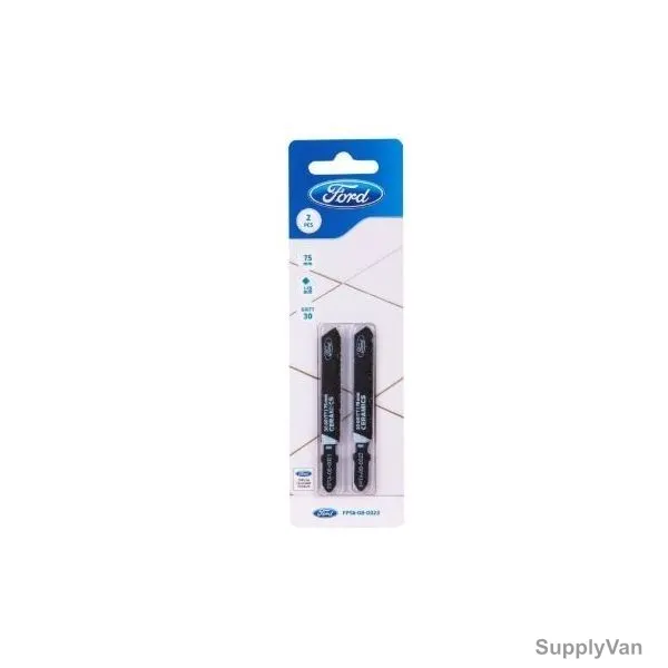 Ford Jigsaw Blades, FPTA-08-0023, 75MM, Black, 2PCS