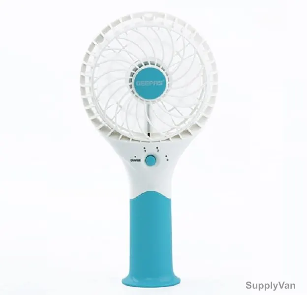 Geepas Rechargeable Mini Fan, GF9617, 7W