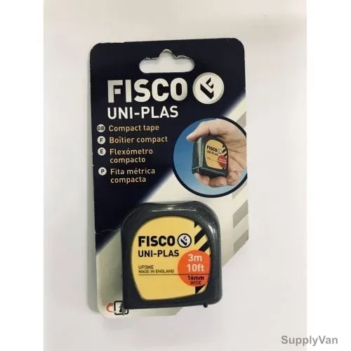 Fisco Measuring Tape, UP3ME, Uni-Plas, 3 Mtrs x 16MM — image 1