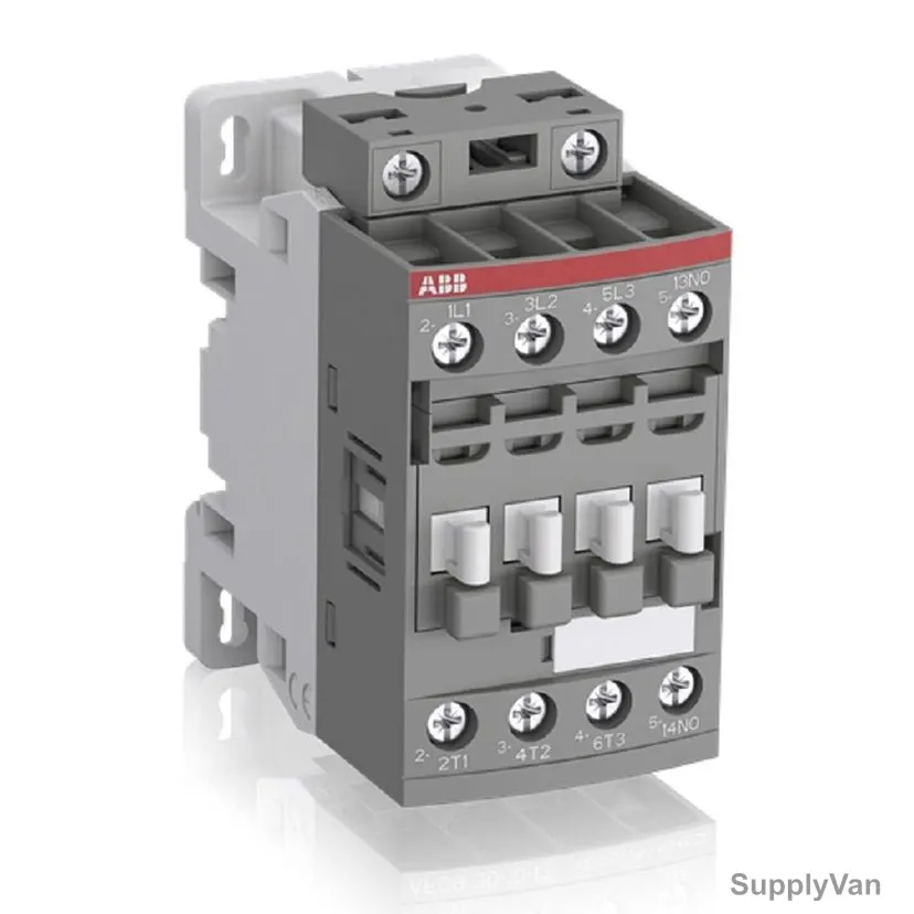 ABB Contactor, AF16-30-10, 3 Pole, 100-250V, 16A