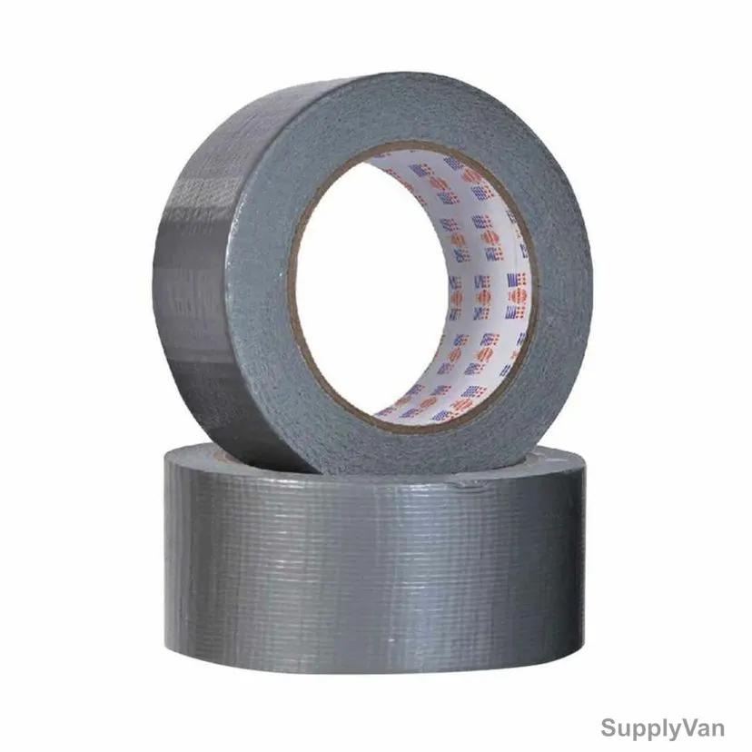 Asmaco Insulation Duct Tape, Grey, 2 Inch Width x 20 Yards Length, 24 Rolls/Box