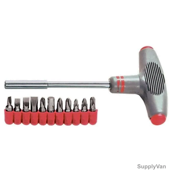 Mtx Screwdriver Set, 115679, CrV Steel, 11 Pcs/Set