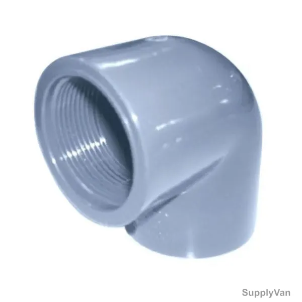 Atlas Elbow Pipe Fitting, FE63X2, UPVC, BSP, 63MM, 90 Degree
