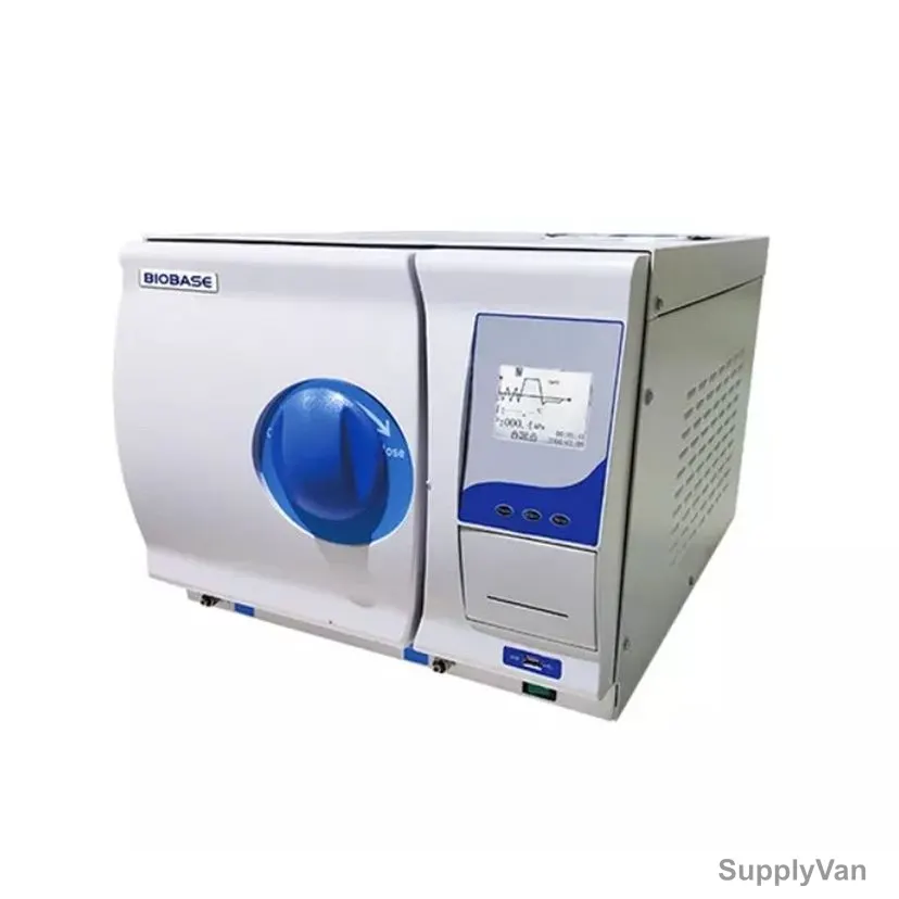 Biobase Class B Table Top Autoclave, BKMZB, 1.95KW, 0.28MPa, 23 Ltrs Capacity, White