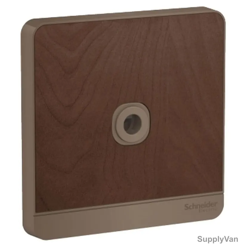 Schneider Electric Fused Connection Unit, E8331TB-WD, AvatarOn, 25A, 250VAC, Dark Wood