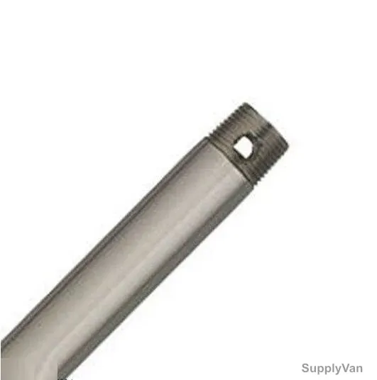 Hunter Extension Downrod, 28249, 18 Inch, Raw Aluminium