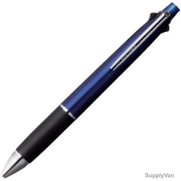 Uni-Ball 4 Color Multi-Function Pen, MSXE5-1000-01BE, Jetstream, 0.7MM Tip, Light Blue
