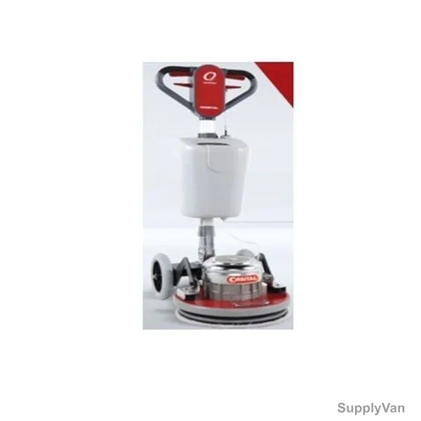 Floorider Orbital Machine, ORBITAL-Ace, 17 Inch, 1600W, Red and Silver