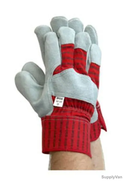 Arco Safety Gloves, 1221700, 10, Red and Grey