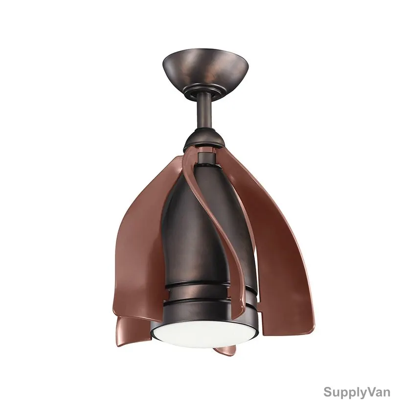 Kichler Ceiling Fan, KLF-TERNA-15-BB, Terna, 5 Blade, 15 Inch, Oil Brushed Bronze