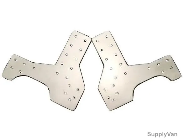 Extrusion Gantry Plate for Raising CNC Kit, 202MM, Silver, PK2
