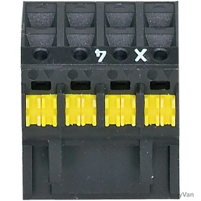 Pilz Setspring Loaded Terminal, 751004, PNOZ s, 4 Pin, 22.5MM, 2 Pcs/Set