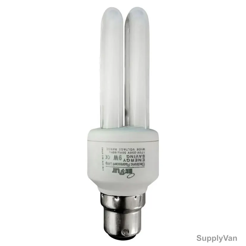 Inbur Energy Saving Bulb, DSK-IBR-9W, 9W, 2U, White — image 1