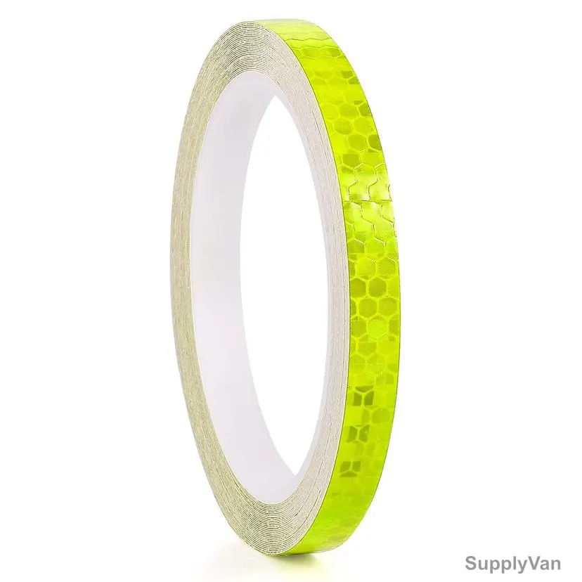 Fluorescent Reflective Tape, 24MM Width x 25 Mtrs Length, Green