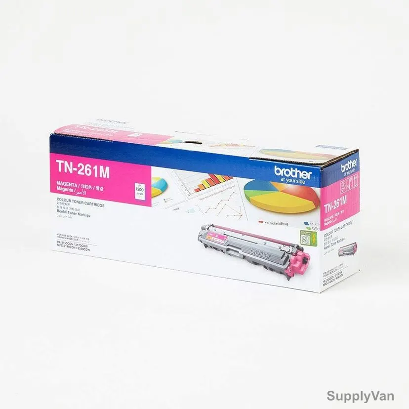 Brother Toner Cartridge, TN-261C, 1400 Pages, Cyan — image 1