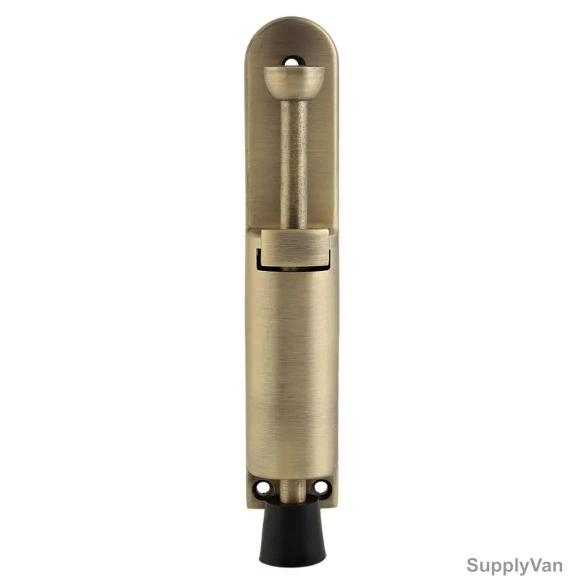 ACS Foot Door Stopper, M-100-MAB, Zinc, Antique Brass