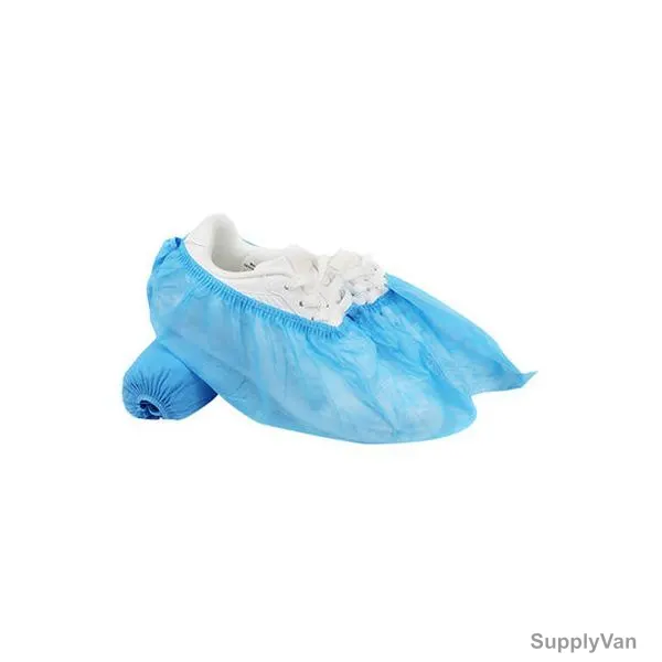 Snh Anti-Slip Disposable Shoe Cover, B007965, Light Blue, 100 Pcs/Pack — image 1