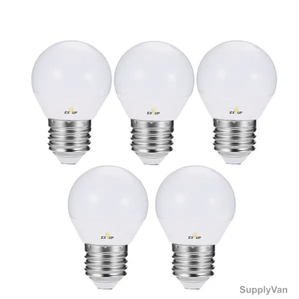 Exup LED Bulb, 220-240V, 7W, E27, 6500K, Cool White, 5 Pcs/Pack — image 1