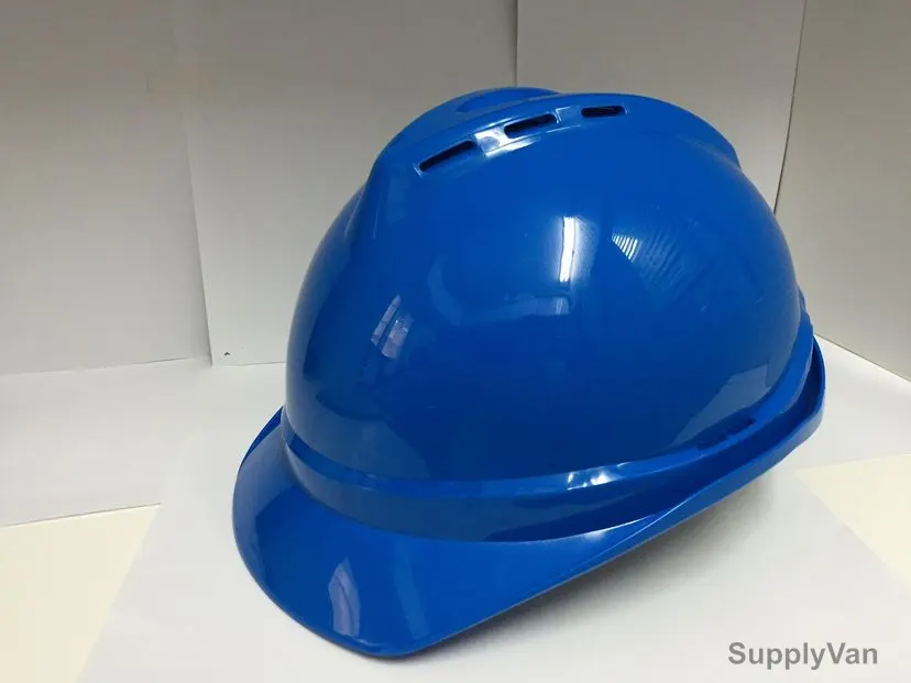 Ameriza Plastic Ratchet Helmet, Blue