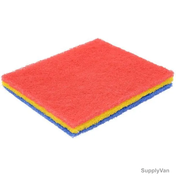 Moonlight Scouring Pad, 70743, 14x13CM, MultiColor, PK3