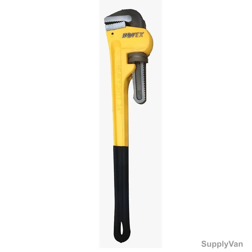 Novex Adjustable Pipe Wrench, NPT-PW-10, Carbon Steel, 10 Inch Length