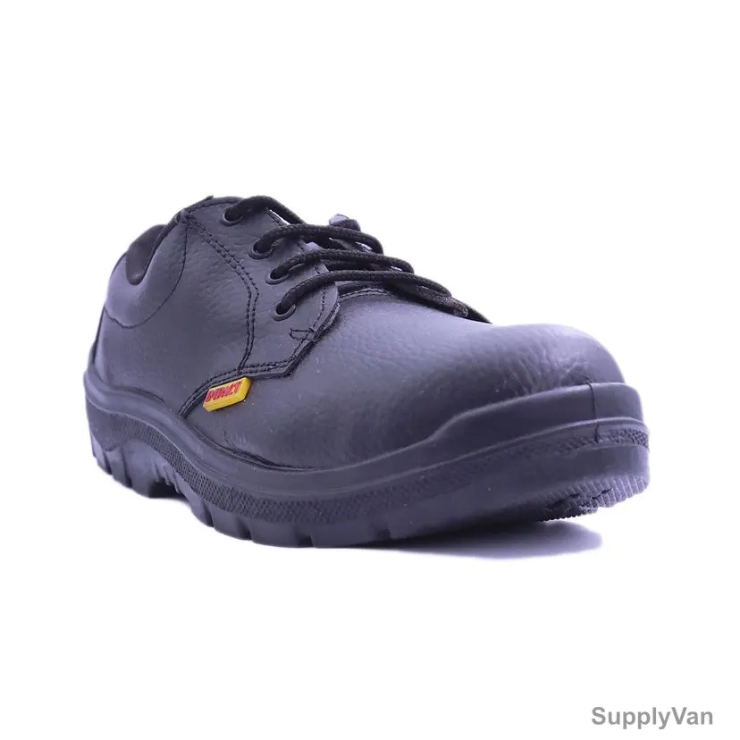 Rns Low Ankle Steel Toe Safety Shoes, 701, Impact, Size47, Synthetic Leather, Black