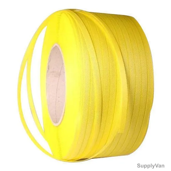Pinnacle Strapping Roll, Plastic, 5MM, Yellow, 10 Kg/Pack