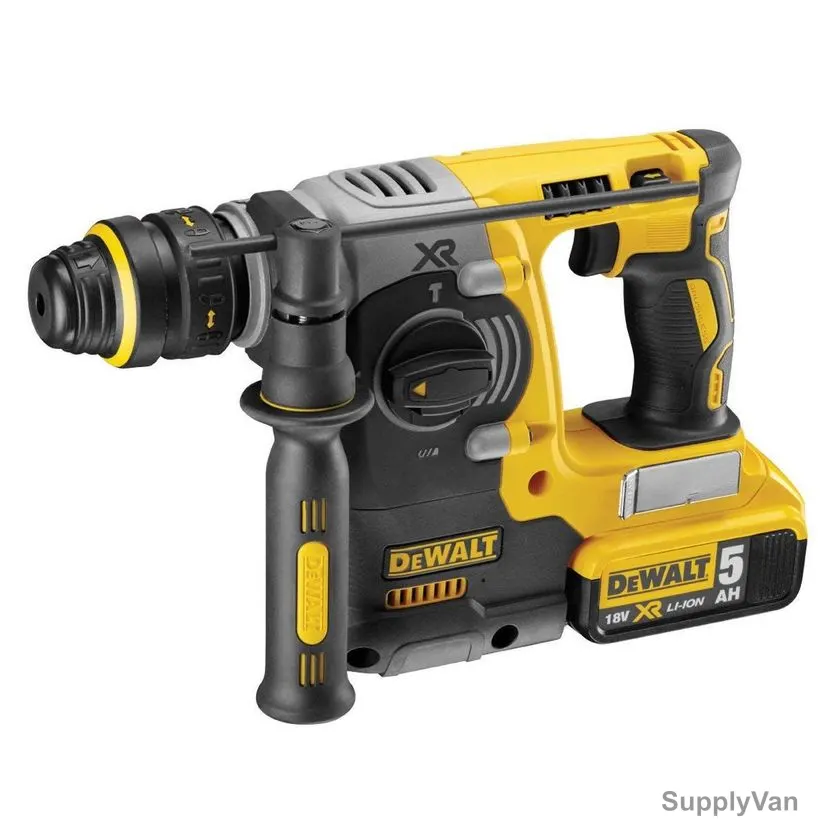Dewalt SDS Plus Cordless Hammer Drill, DCH273P2-GB, Li-Ion, 18V