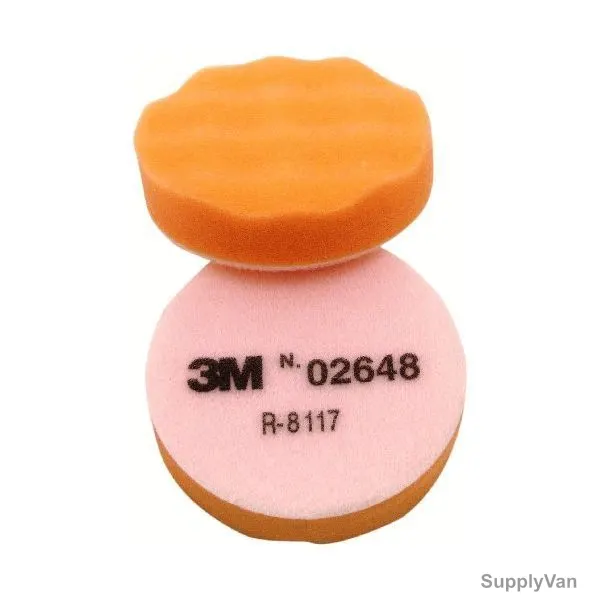 3M Hook-and-Loop Buffing Pad, 02648, Finesse-it, 3.25Inch, PK10