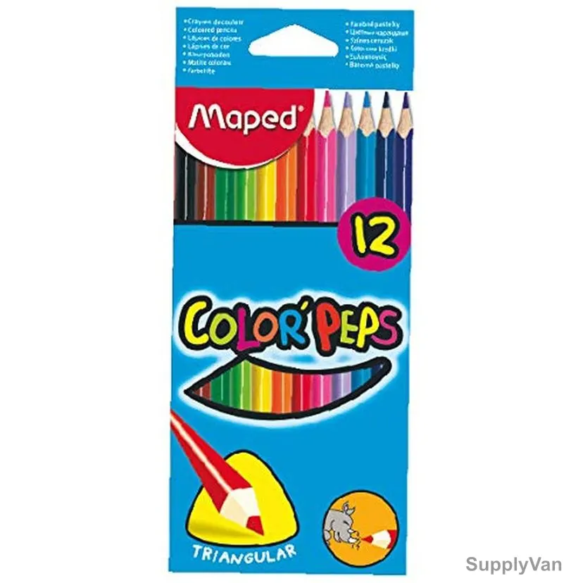 Maped Color Pencil, 183212, Multicolor, 12 Pcs/Pack