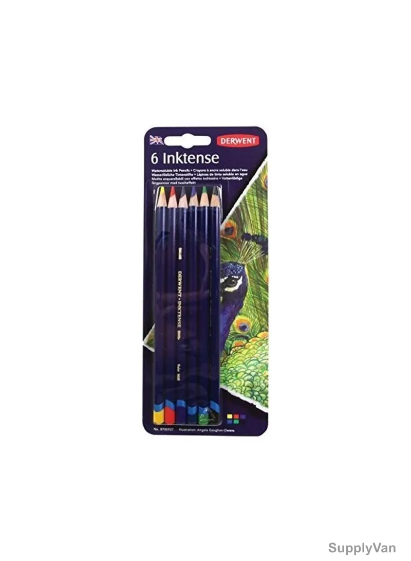 Derwent Inktense Pencil, RXL0700927, 87 Percentage Lightfast, Multicolor